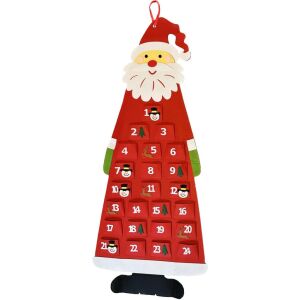 Adventi Naptár Piros Télapula 145631473 - Szezonális dekoráció