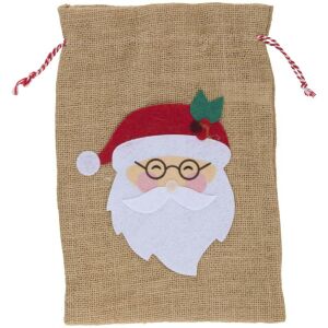 Juta Ajándéktáska 23X30Cm Articasa Mikulás
