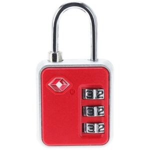 Kombinált Lakat Bőröndáskához Proworld Piros