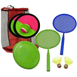 Enero Toys 3 Az 1-Ben Kültéri Strandjáték-Készlet