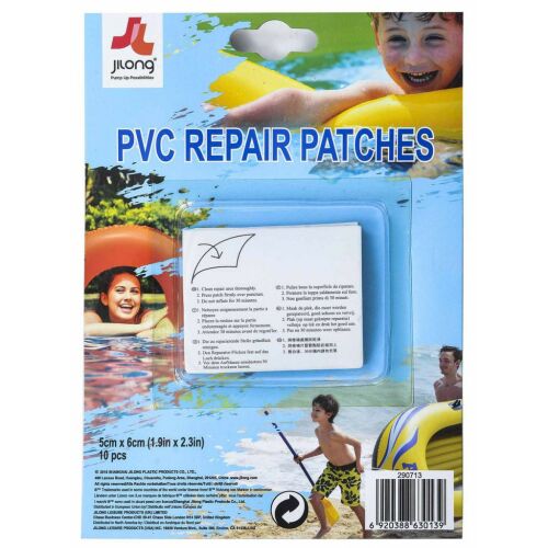 Javító Tapasz Készlet 5X6Cm 10 Db-Os Készlet 290713