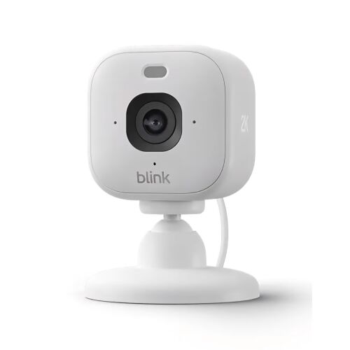 Kamera monitorująca z wtyczką, Blink Mini 2K+, rozdzielczość 2K, 4-krotny zoom, kolorowa wizja nocna z projektorem, kompatybilna z Alexą 145631896