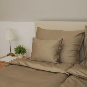 Mogyoró színű szatén párna-, paplanhuzat - TC 250 Kispárnahuzat 145633249 - Párnahuzat