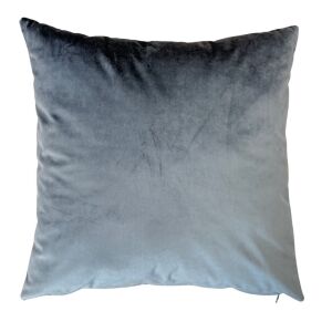 Szürke bársony díszpárna - betéttel - 45x45 cm 145633522 - Díszpárna