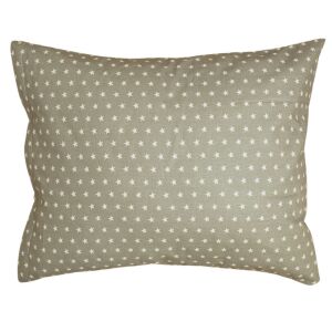 Pamut kispárnahuzat - Szürke-fehér csillagos 145633589 - Párnahuzat