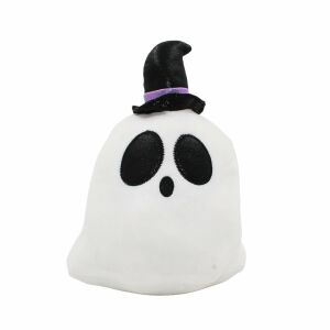 Pluș decorativ pentru Halloween, model fantomă, 18 cm 145636385 - Decorațiuni de Halloween