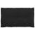 vidaXL Hátpárna Fekete 80 x 19 x 50 cm szövet 145648186