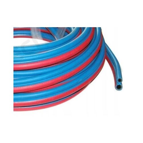 Kombinált dupla hegesztő tömlő TWIN DUET OXYGEN ACETYLENE PROPÁN 6,3 x 9mm / 50 méter TC Technic 145652161