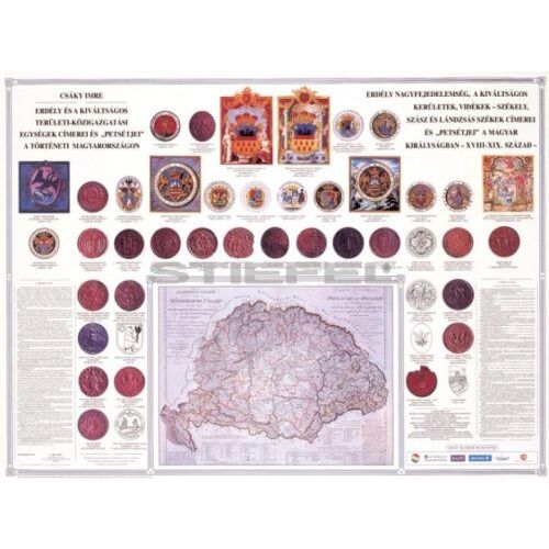 Erdély és a kiváltságos területek címerei és pecsétjei poszter 145652734