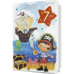 Pan Dragon Karnet B6 Urodziny (wymienne cyfry) 145653349 - Decoratii si echipamente pentru petreceri