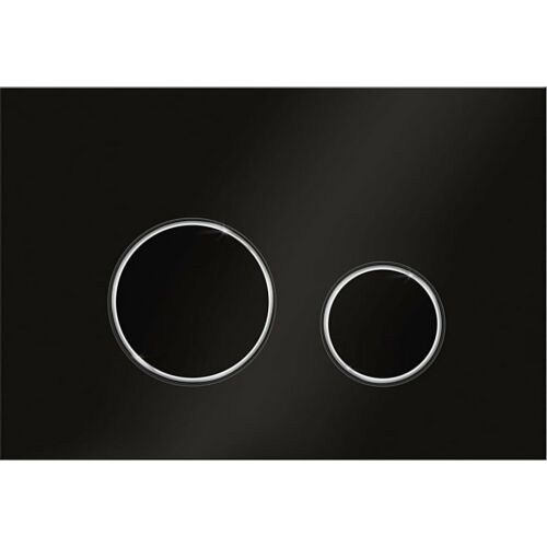 Öblítőgomb KK-Pol Gombpanel M11v1 Fekete/Fekete