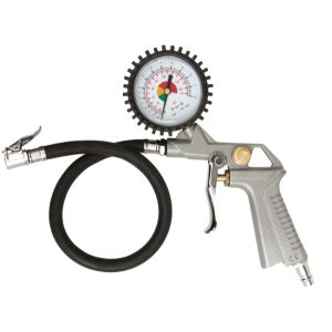 Pistolet do pompowania z manometrem silver 145653515 - Accesorii pentru scule pneumatice