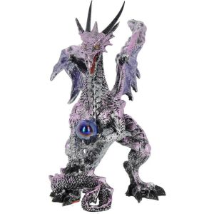 Lila Sárkányvédő figura (magasság: 14,5 cm)