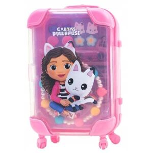 Ékszerkészlet Macskaház Gabi 13e Táska Karkötő Medálok Matricák / Po250224 Gabi és Panduś