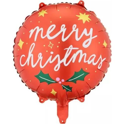 PartyDeco Fóliaballón Boldog Karácsonyt 45cm MIX 145655266