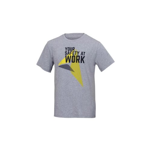 100% pamut póló 180 g/m2 kerek nyakkivágás szürke S méret ROMAGRPT 145655279