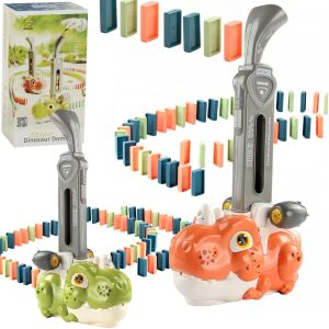 ELEMTRICITÁSOS DINOSZAURUSZ DOMINÓT RAK