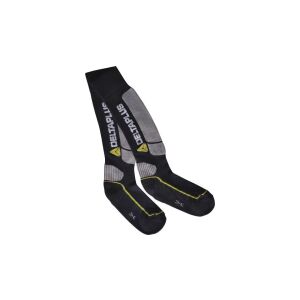 Antisztatikus és antibakteriális zokni fekete-szürke szín 43/46 méret PIED PRATONO43