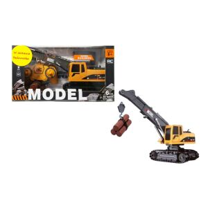 Építőipari gép, távirányítós lánctalpas daru rakodóval