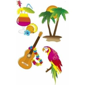 Aster Dekoracja hawajska 25 x 35 cm uniw