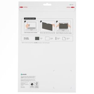 eSTUFF Mágneses Adatvédelmi Szűrő 16" 350 mm x 220 mm 16:10 145656955 - Monitorszűrő