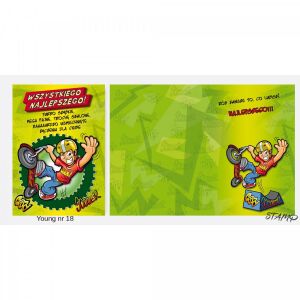 Stamp Karnet Young B6 + koperta wzór nr 018 145657376 - Dom i ogród