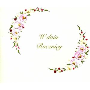 MAK Karnet Rocznica Pătrat R02 145657377 - Felicitări, invitații