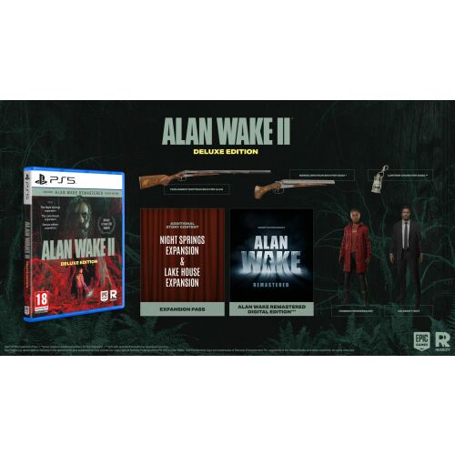 Alan Wake 2 Deluxe Edition PS5 kiegészítő csomagokkal - Konzol játék
