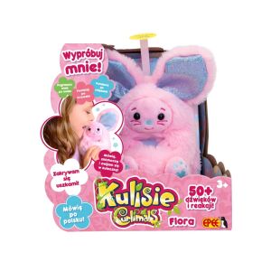 Kulisie - interaktív plüss Flora nyuszi