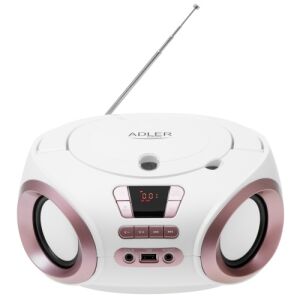Rádió Boombox CD-MP3 | USB | FM Rádió | AUX | Fülhallgató csatlakozó