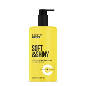 RADICAL HAIR CLINIC Soft & Shiny Hajlágító és fényesítő balzsam száraz, tompa és törékeny hajra 260 ml