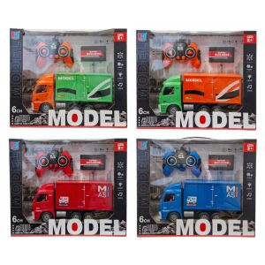 Rádióirányítású teherautó-jármű fénnyel és hanggal, töltővel 145658015 - Távirányítós jármű