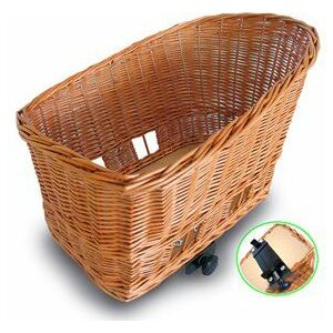 Basil Kosz na tylny bagażnik PASJA dla zwierząt 50cm SENNA system clamp device, wiklinowy varnished natural (BAS-54017) 145658297 - Transporter, skrzynia samochodowa dla zwierząt domowych