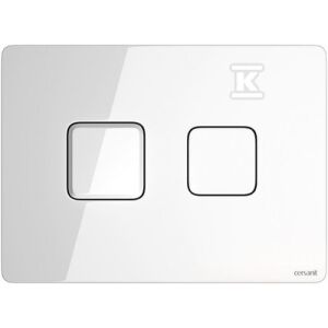 PRZYCISK ACCENTO SQUARE SZKŁO BI 145658527 - Akcesoria do zbiornika toalety