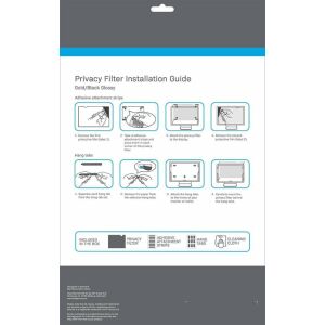 eSTUFF Gold Privacy Filter 11,6" 257 mm x 145 mm 16:9 Érintőképernyőket támogat 145658576 - Monitorszűrő