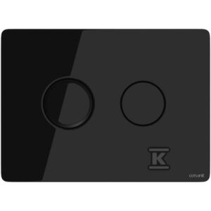 ACCENTO CIRCLE GOMB ÜVEG FEKETE