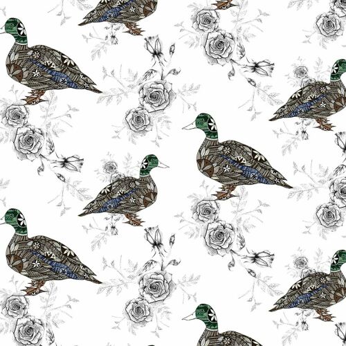 Creare clară Carnet Swarovski pătrat Rațe etnice (CL0403) 145658780