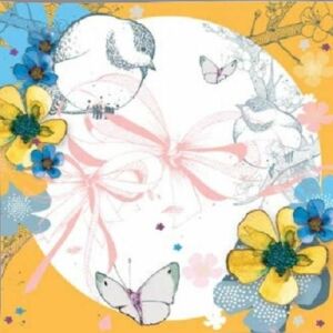 Creare clară Carnet Swarovski pătrat Flori (CL2907_BL) 145658887 - Șervețele