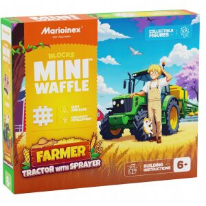 Mini Gofri 50db Farmer Traktor permetezővel 145659059 - Műanyag építőjáték