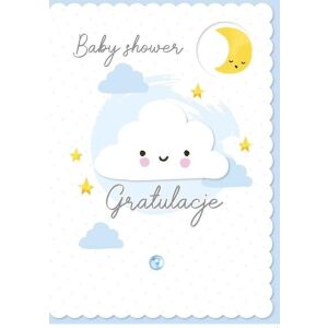 KUKARTKA Carnet B6 DK-835 Baby shower (albastru) 145659134 - Decoratii si echipamente pentru petreceri