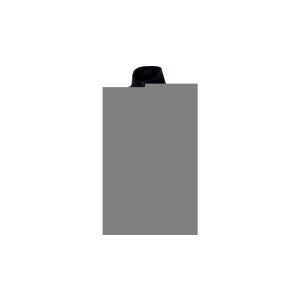 Melegítő mellény - polieszter polar, sötétszürke-fekete szín, méret: S, GILLIGRPT 145659668 - Férfi mellény