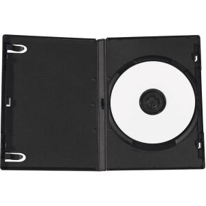 Cutie MediaRange Retail-Pack DVD-Case Single 145659709 - Diapozitive, carti audio, CD, DVD