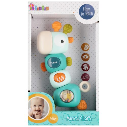 BAM BAM MUZIKUS ZSIRÁF B/O 16X27X7 WB 36/72 145659947