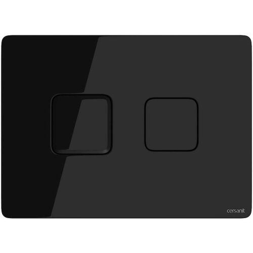 ACCENTO NÉGYZET GOMB ÜVEG FEKETE 145660477