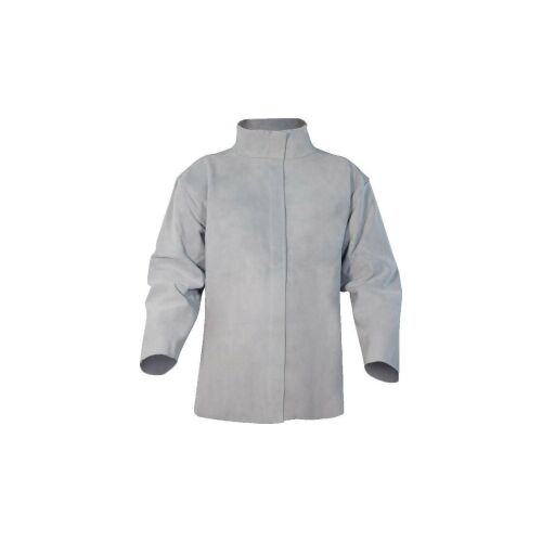 Bőr hegesztőpulóver, szürke szín, méret: XL, SUMVESGRXG 145660510