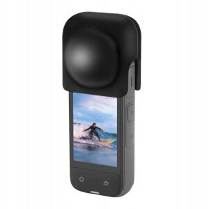 PULUZ szilikon lencsetakaró az Insta360 X4-hez (fekete)