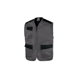 Mach 1 mellény több zsebbel, poliészterből, szürke szín, méret: XXL, M1GI2GRXX