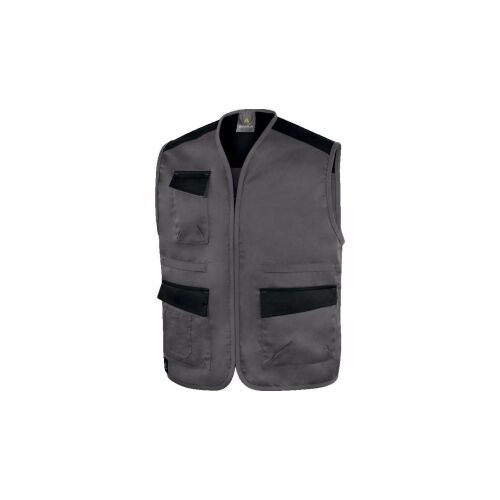 Mach 1 mellény több zsebbel, poliészterből, szürke szín, méret: XXL, M1GI2GRXX 145661031