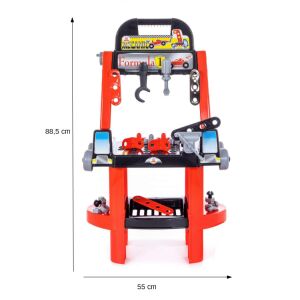 Zestaw Majsterkowicza "Super Mechanik" + Zestaw Narzędzi Klocki Konstrukcyjne "Wynalazca" Polesie 145661094 - DIY