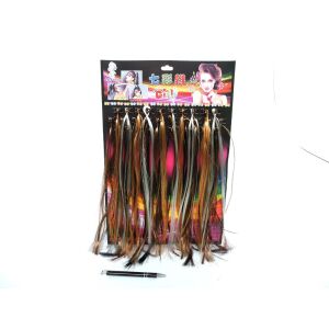 Hajcsat, egyenes, 33 cm, 30 db. készlet, blis